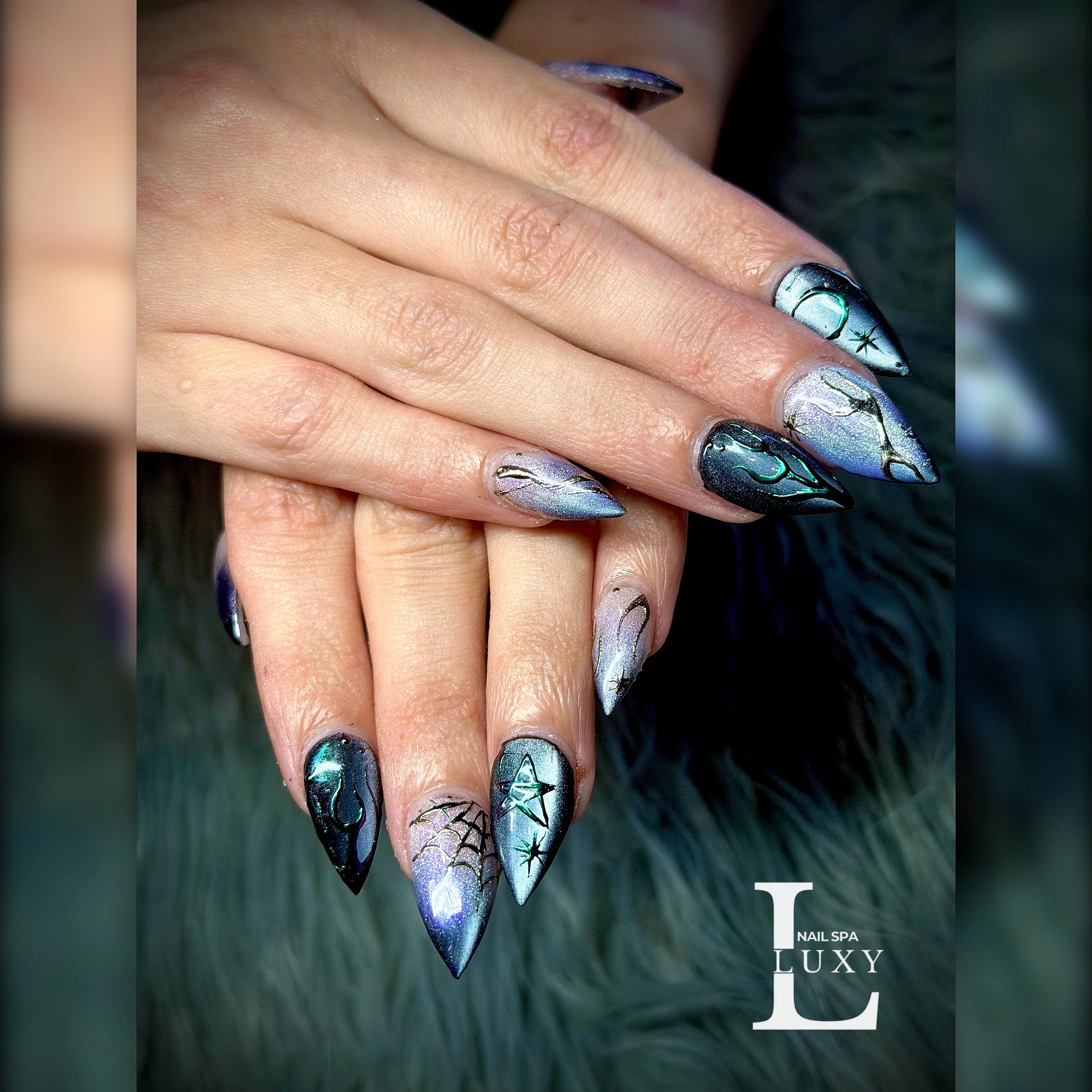 Halloween Nail Art Oct 20 2026